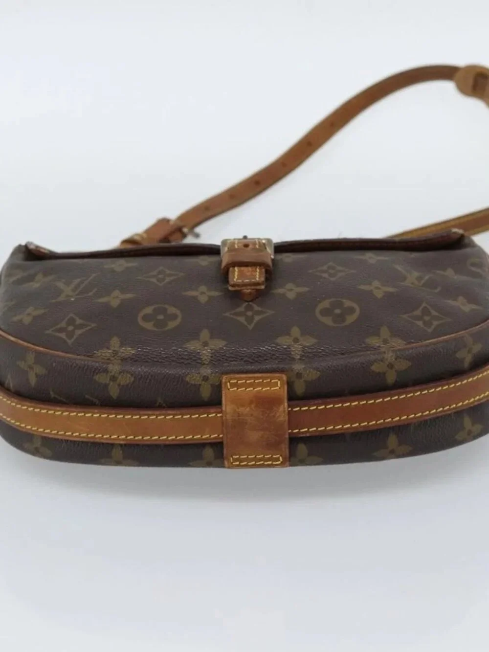 LOUIS VUITTON Monogram Jeune Fille MM Shoulder Bag M51226 LV Auth 189000